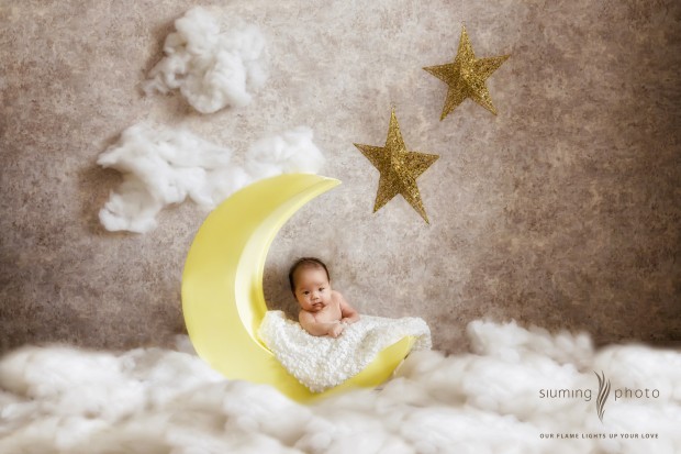 Baby on the moon